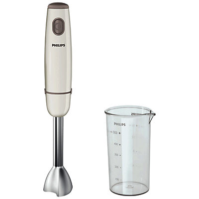 Philips HR1604/01 Daily Collection Hand Blender, White